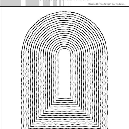 Simple and Basic dies "Arch - old paper" SBD693