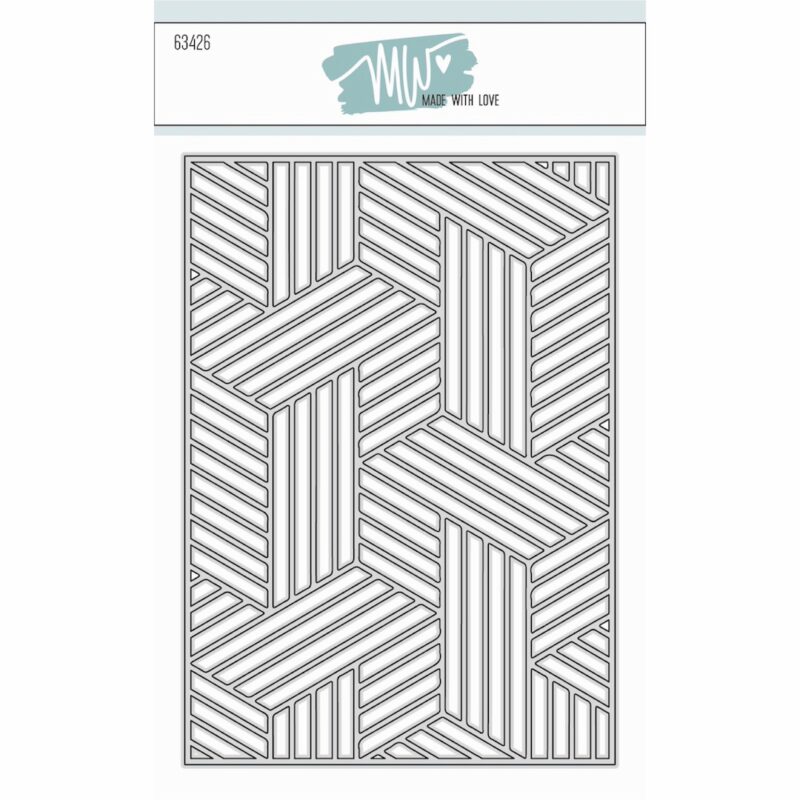 Dies Made With Love - Woven Background