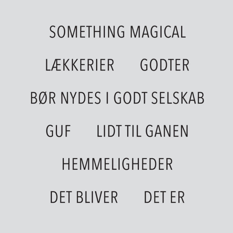Tekster: Lækkerier