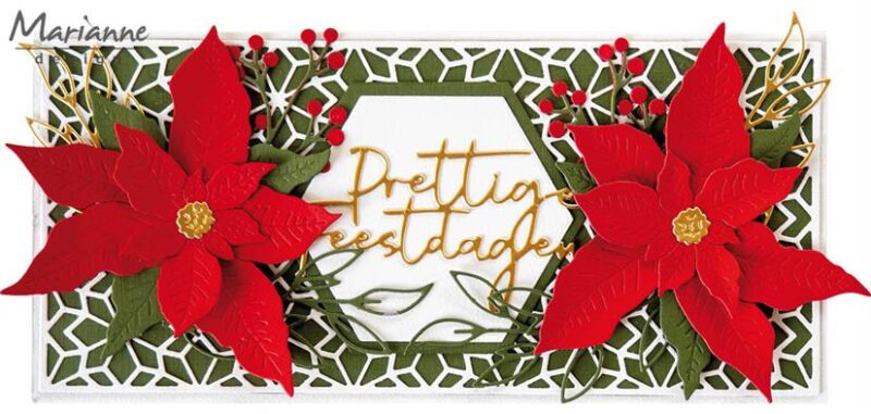 Marianne Design dies "Tiny's Poinsettia" LR0833 - Image 2