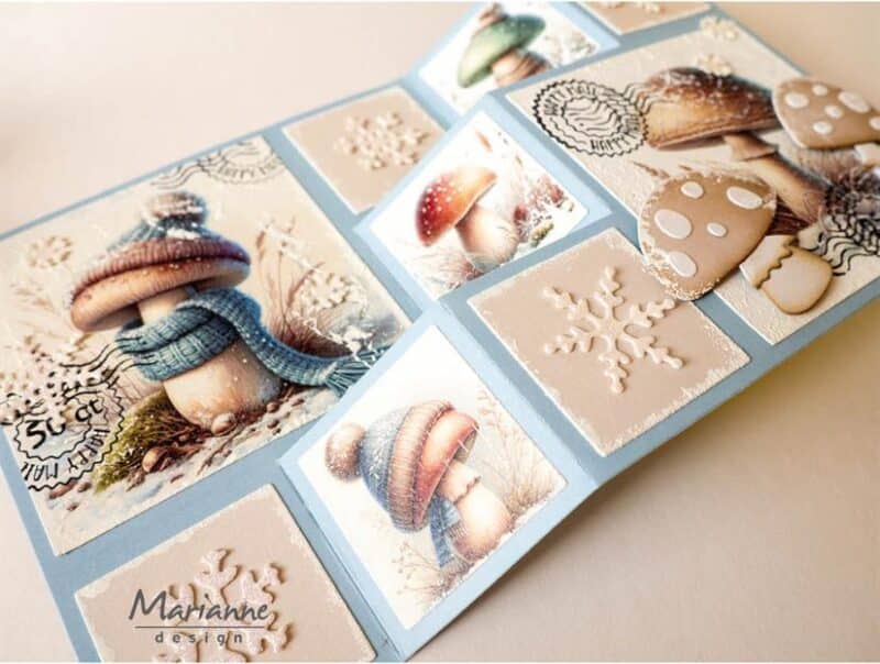 Marianne Design dies "Lay out - stair card" LR0926 - Billede 2